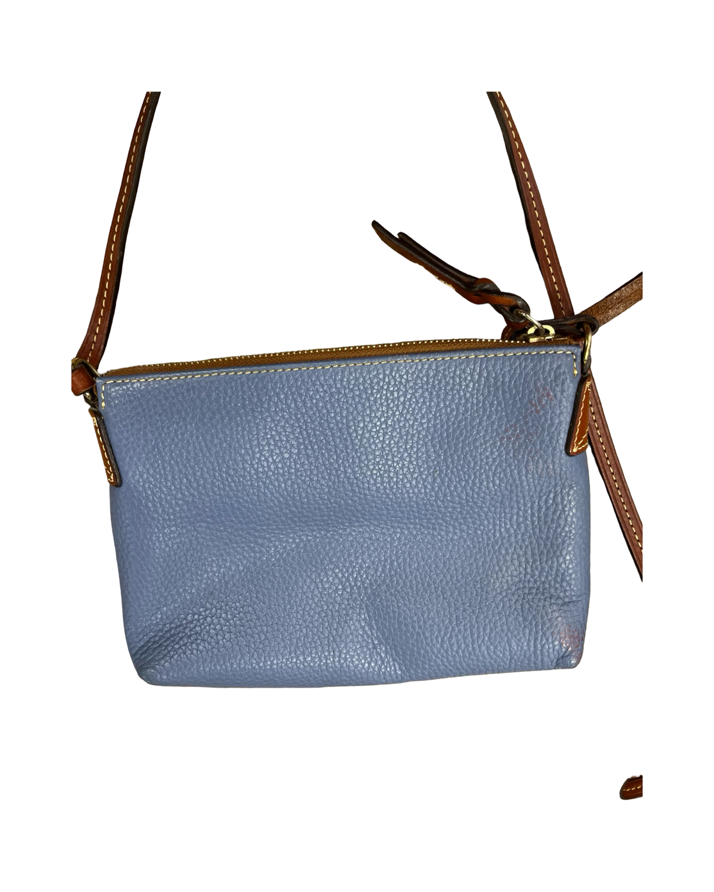 Crossbody Designer By Dooney And Bourke In Blue, Size:Small