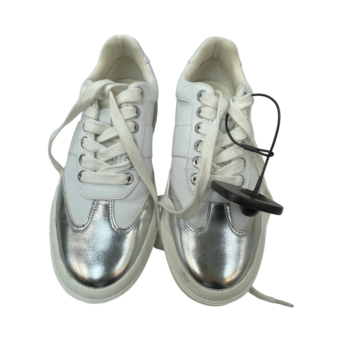 Shoes Athletic By J Slides In White, Size:6.5