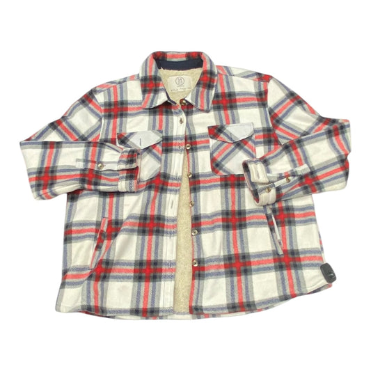 Jacket Faux Fur & Sherpa By Sage In Multi, Size:Xl