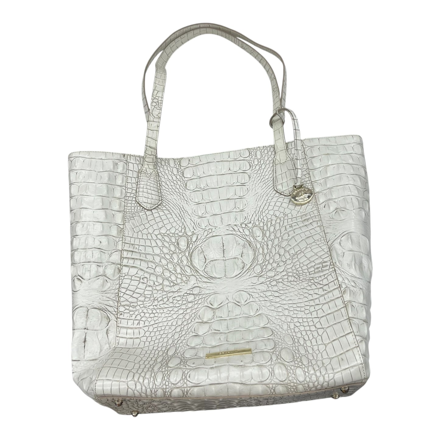 Handbag Designer By Brahmin In Tan, Size:Large