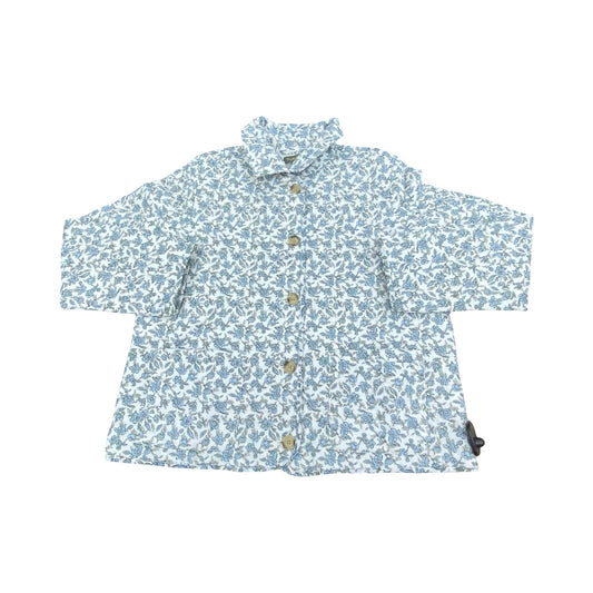 Jacket Puffer & Quilted By Style And Company In Floral Print, Size:S