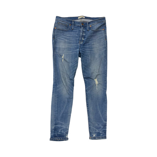 Jeans Skinny By Madewell In Blue, Size:12