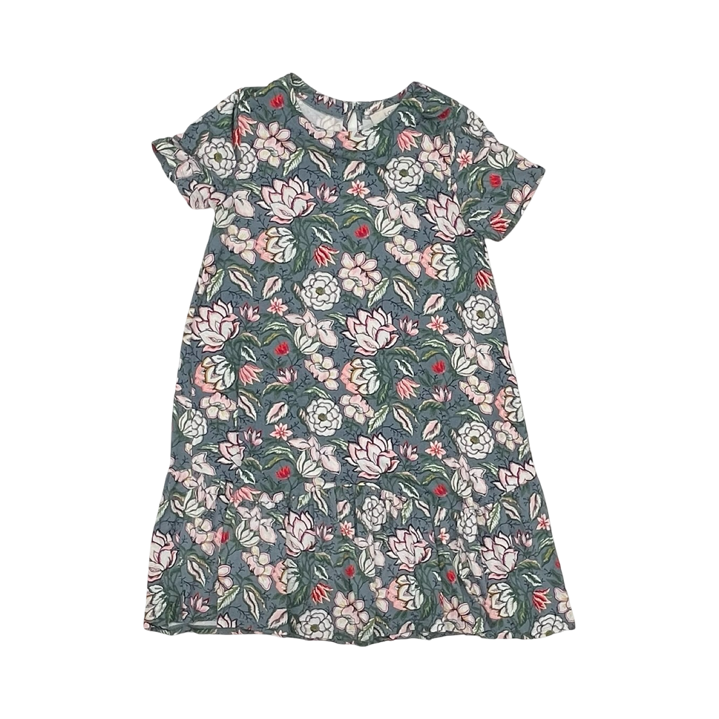 Dress Casual Short By Loft In Grey & White, Size:S
