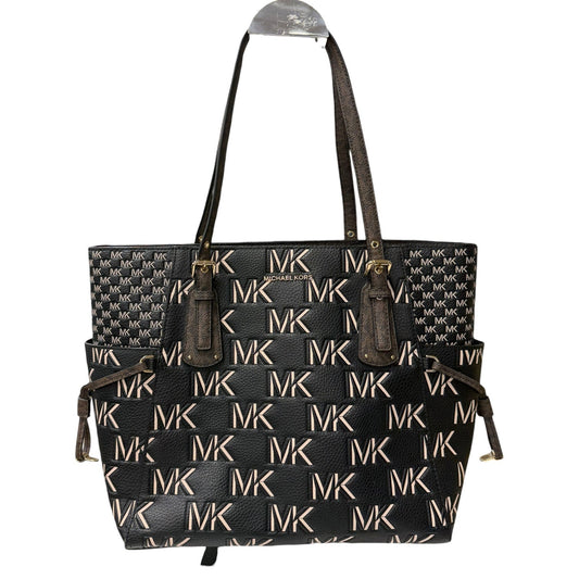 Handbag Designer By Michael Kors In Brown, Size:Large