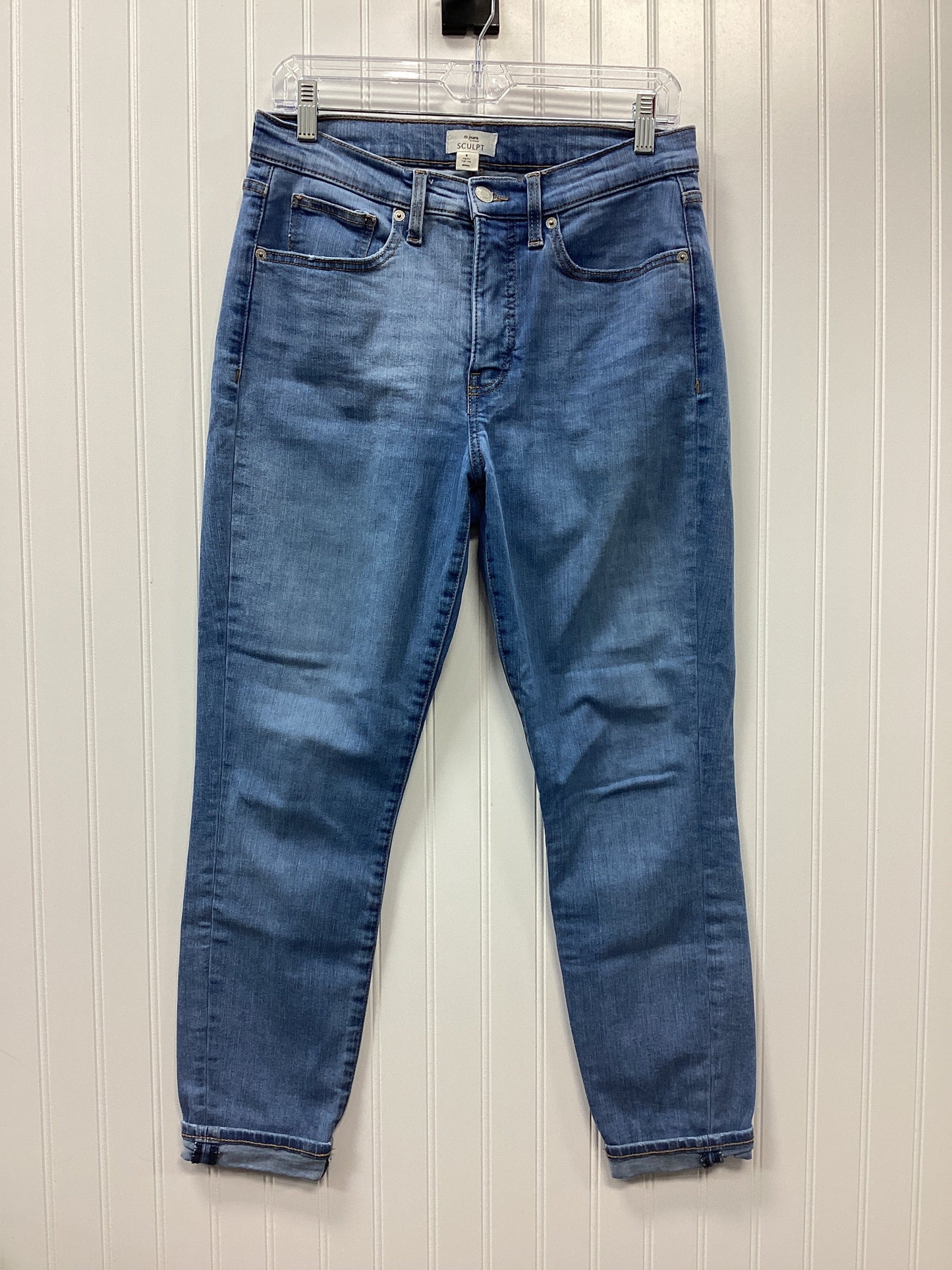 Jeans Skinny By Maurices In Blue Denim, Size:8