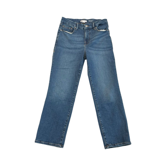 Jeans Straight By Good American In Blue Denim, Size:6
