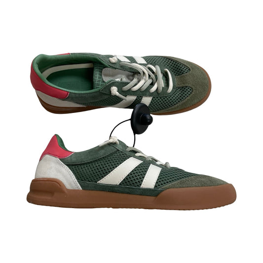 Shoes Sneakers By Steve Madden In Green & White, Size:7.5