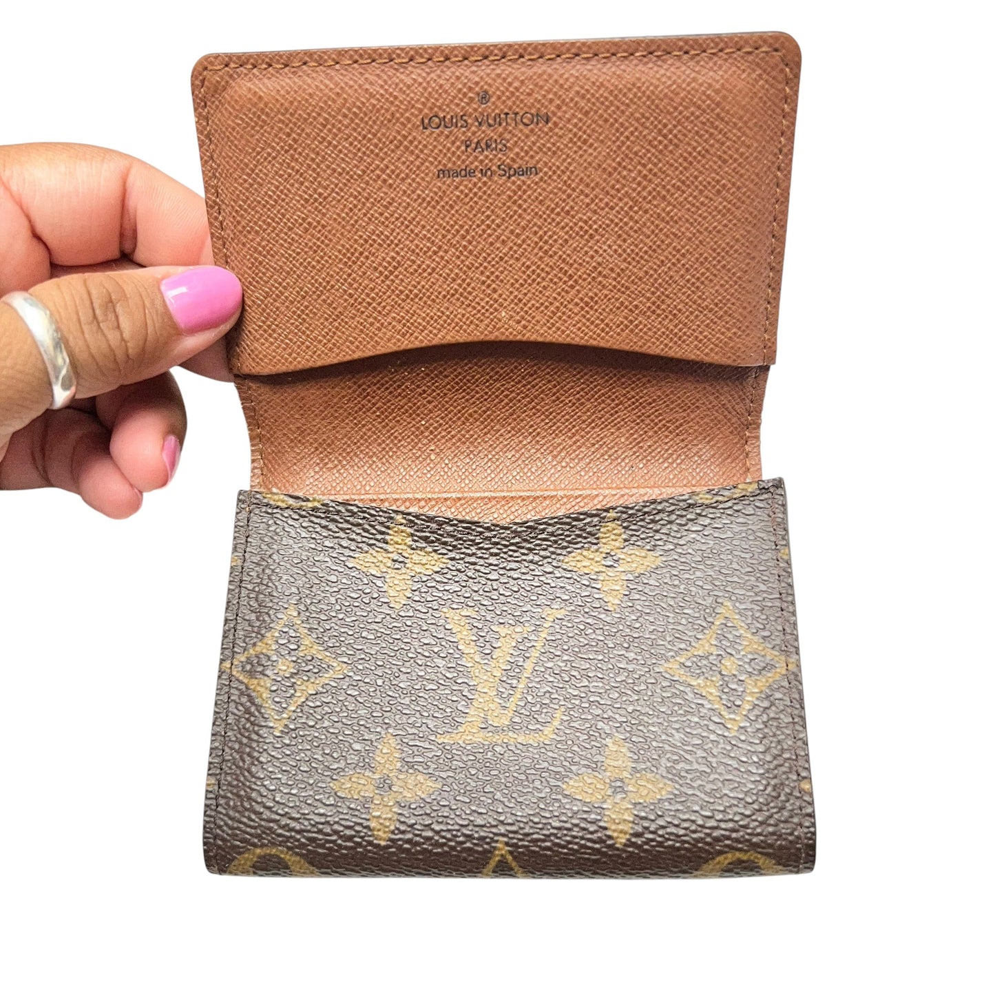 Wallet Luxury Designer By Louis Vuitton, Size: Small