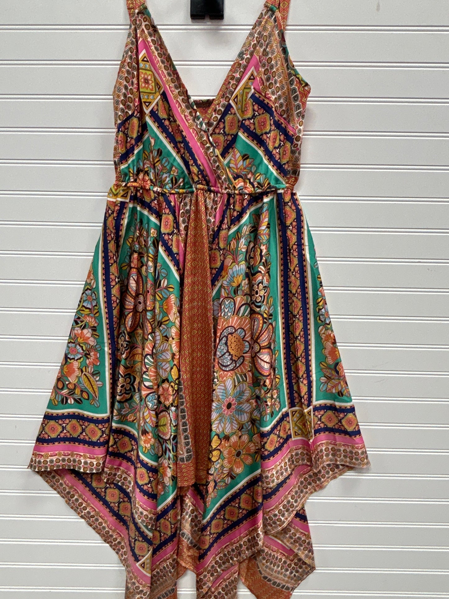 Dress Casual Midi By Clothes Mentor In Multi, Size:M