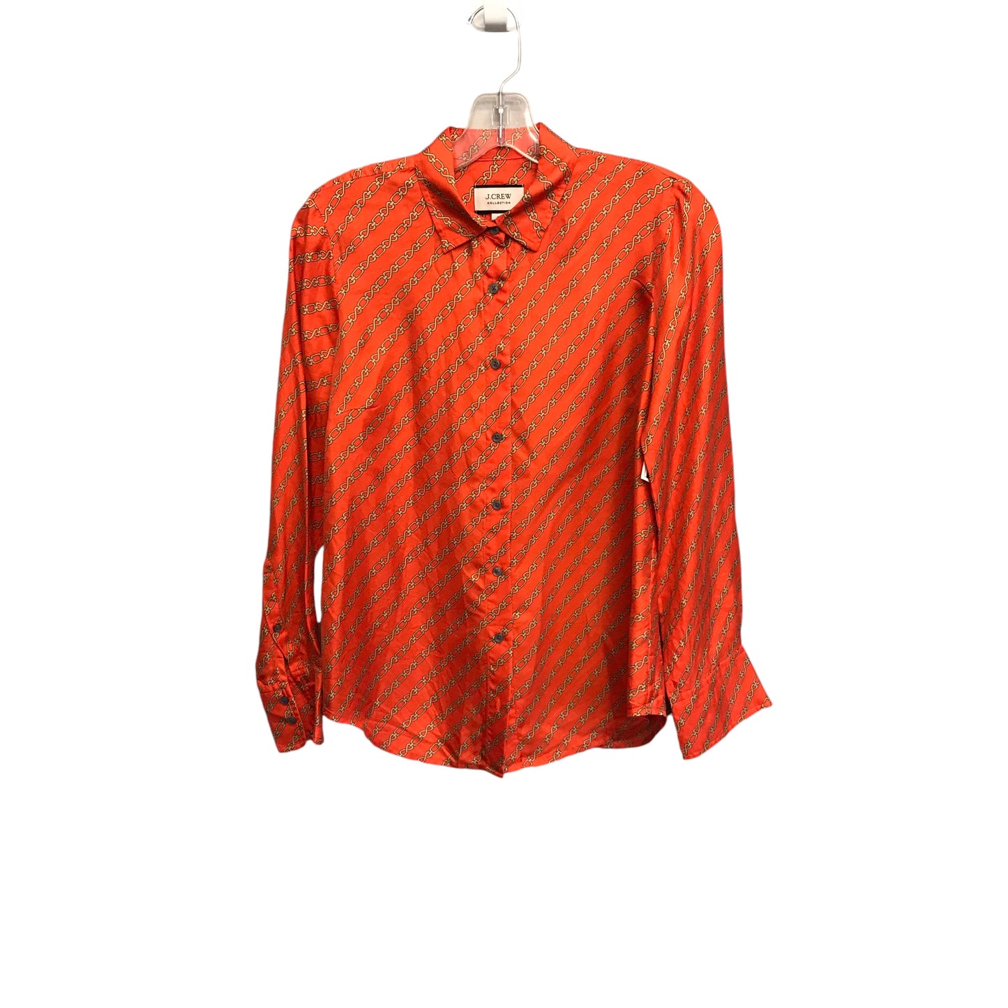 Top Ls By J. Crew In Orange, Size:Xs