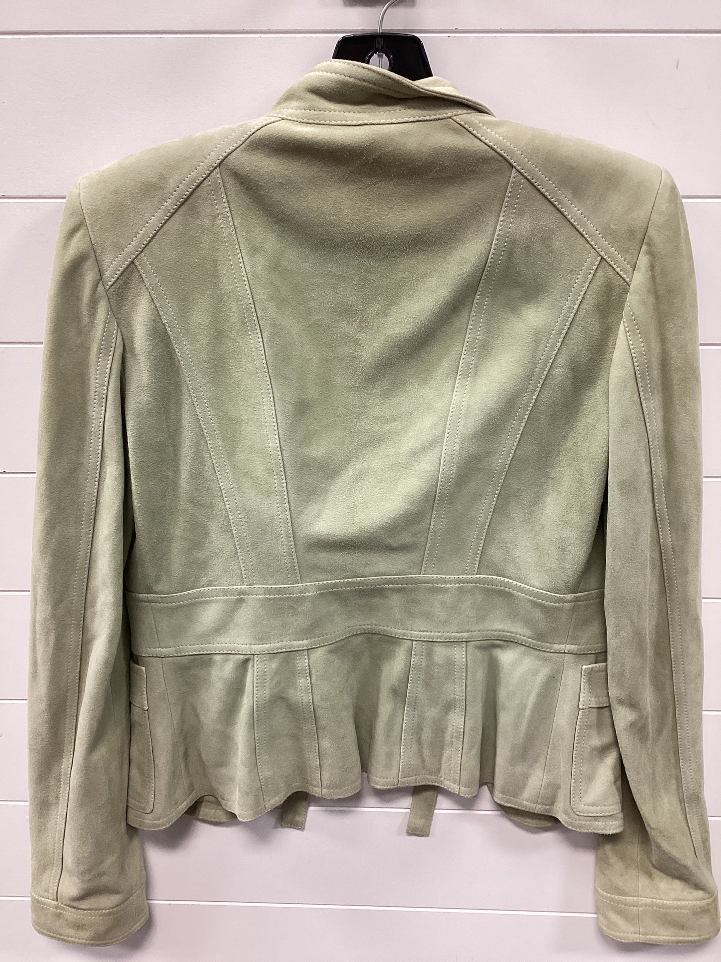 Jacket Luxury Designer By Gucci In Green, Size:8