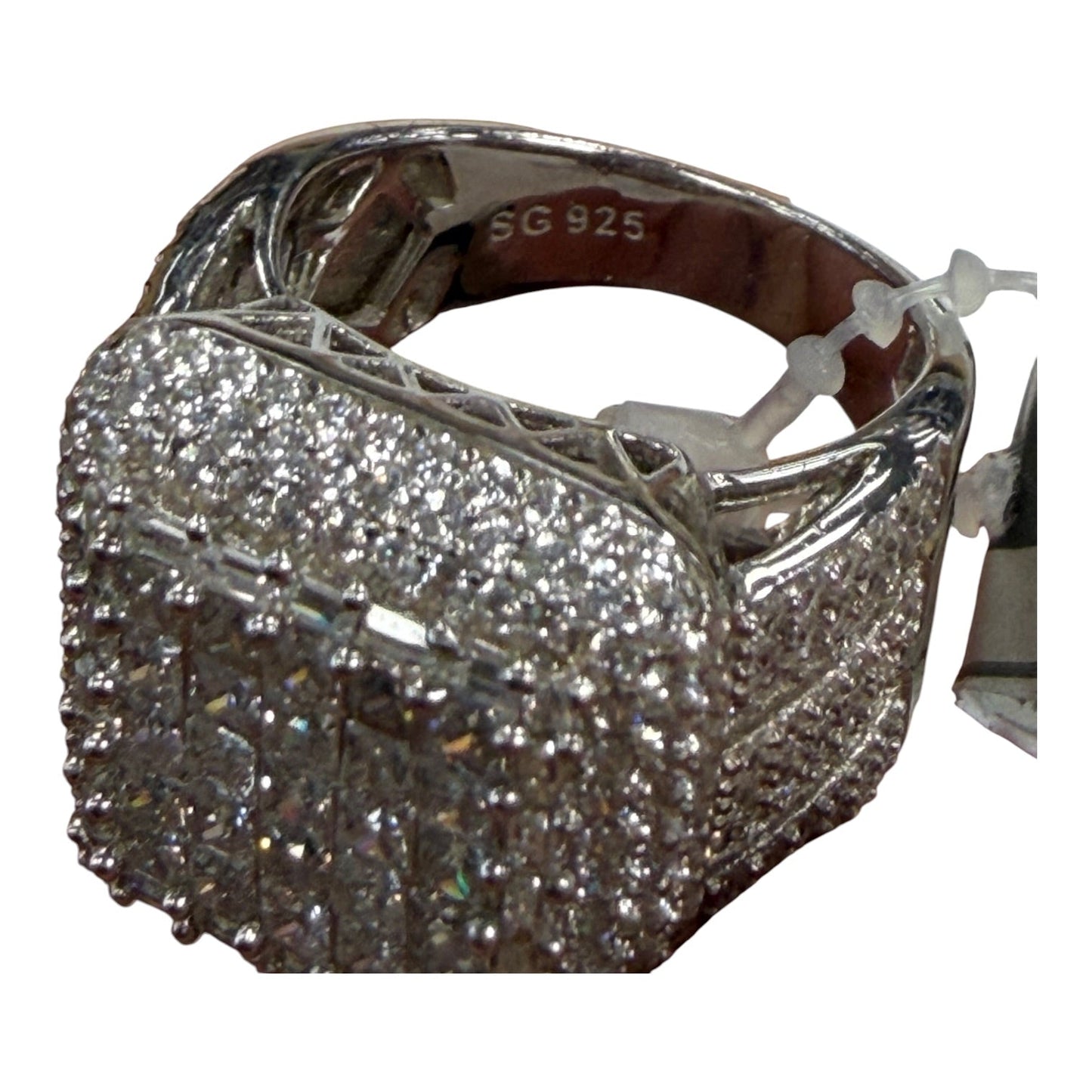 Ring Sterling Silver By Cmc In Silver size 7