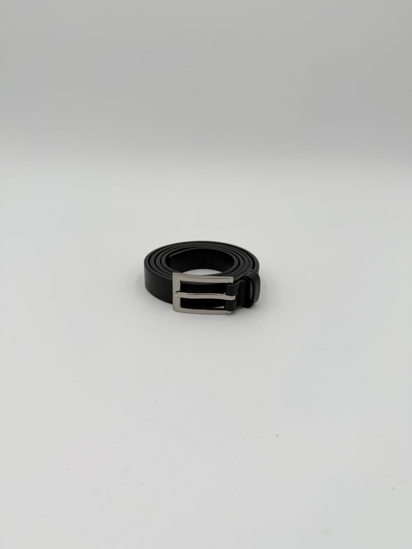 Belt Luxury Designer By Bottega Veneta In Black & Silver
