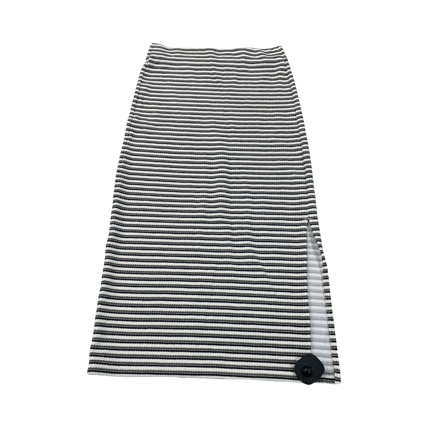 Skirt Midi By Loft In Striped Pattern, Size:Xs