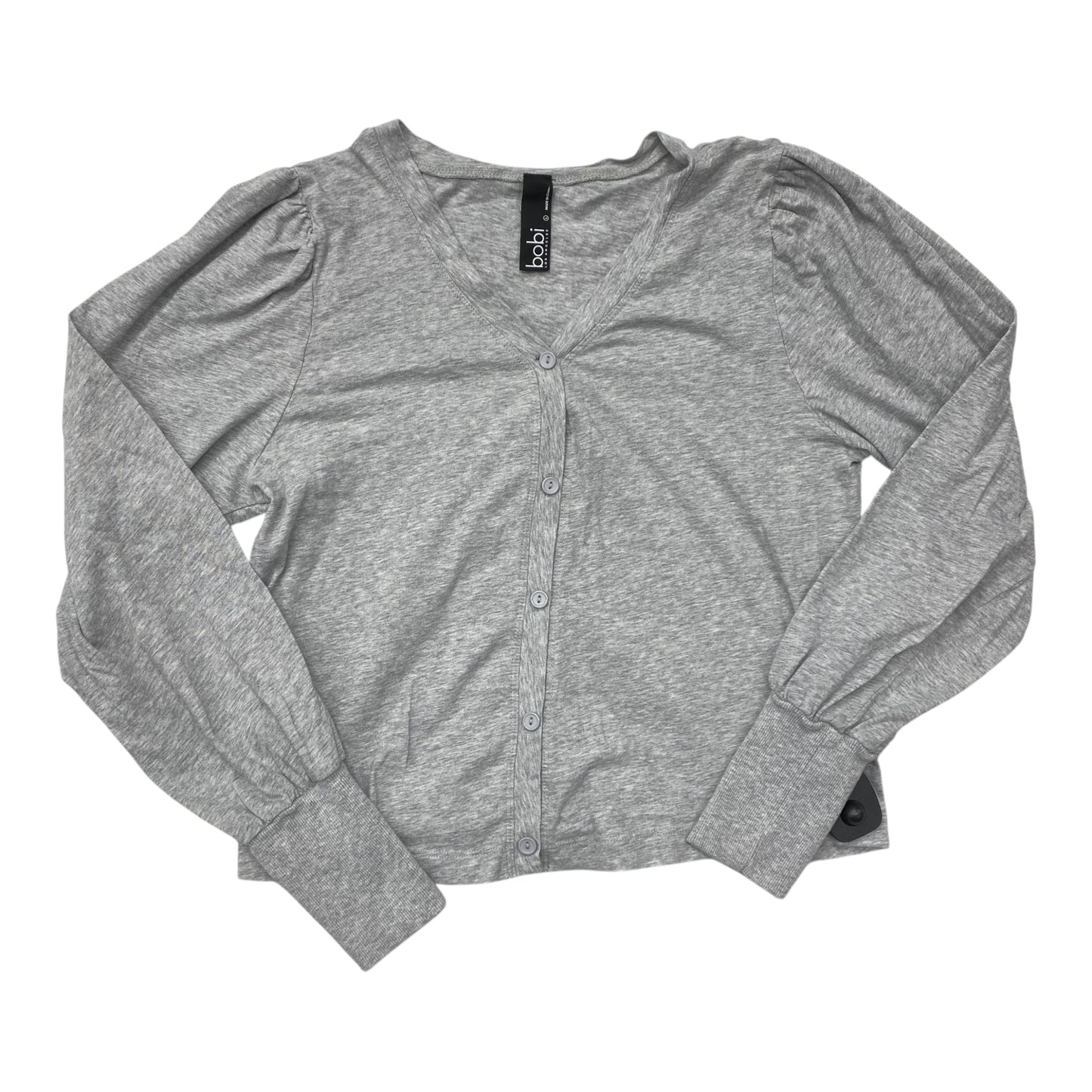 Top Ls By Bobi In Grey, Size:L