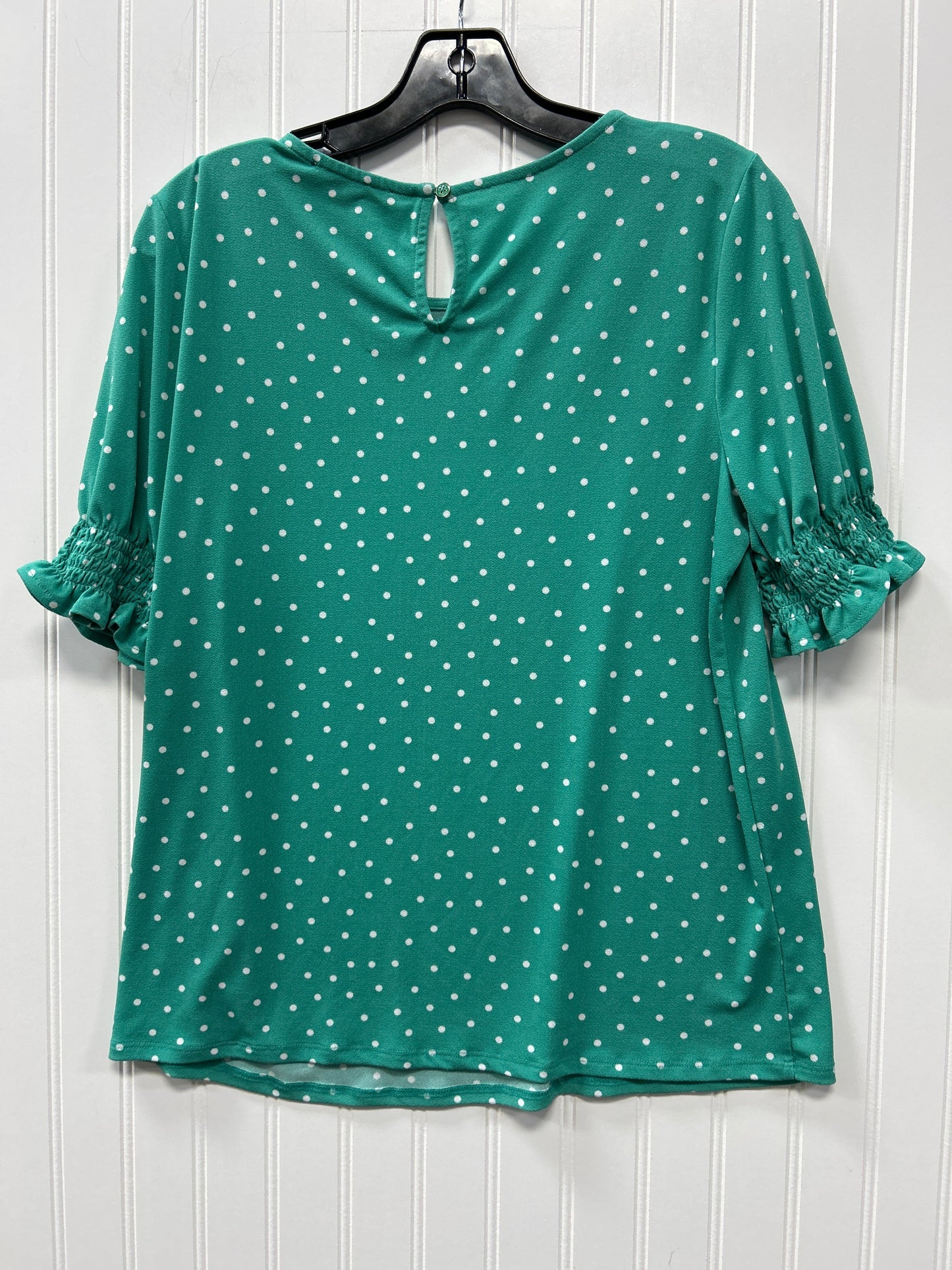 Top Ss By Adrianna Papell In Aqua, Size:S