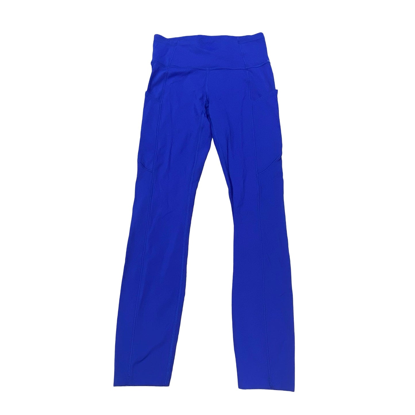 Athletic Leggings By Lululemon In Blue, Size:4