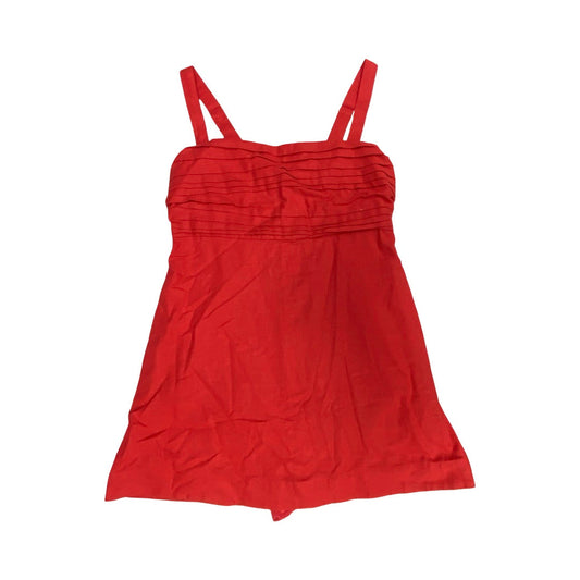 Dress Casual Midi By Abercrombie And Fitch In Red, Size:L