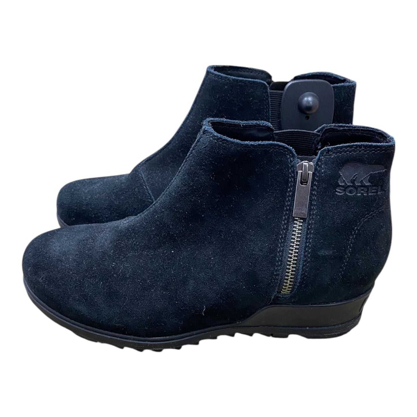 Boots Designer By Sorel In Black, Size:9