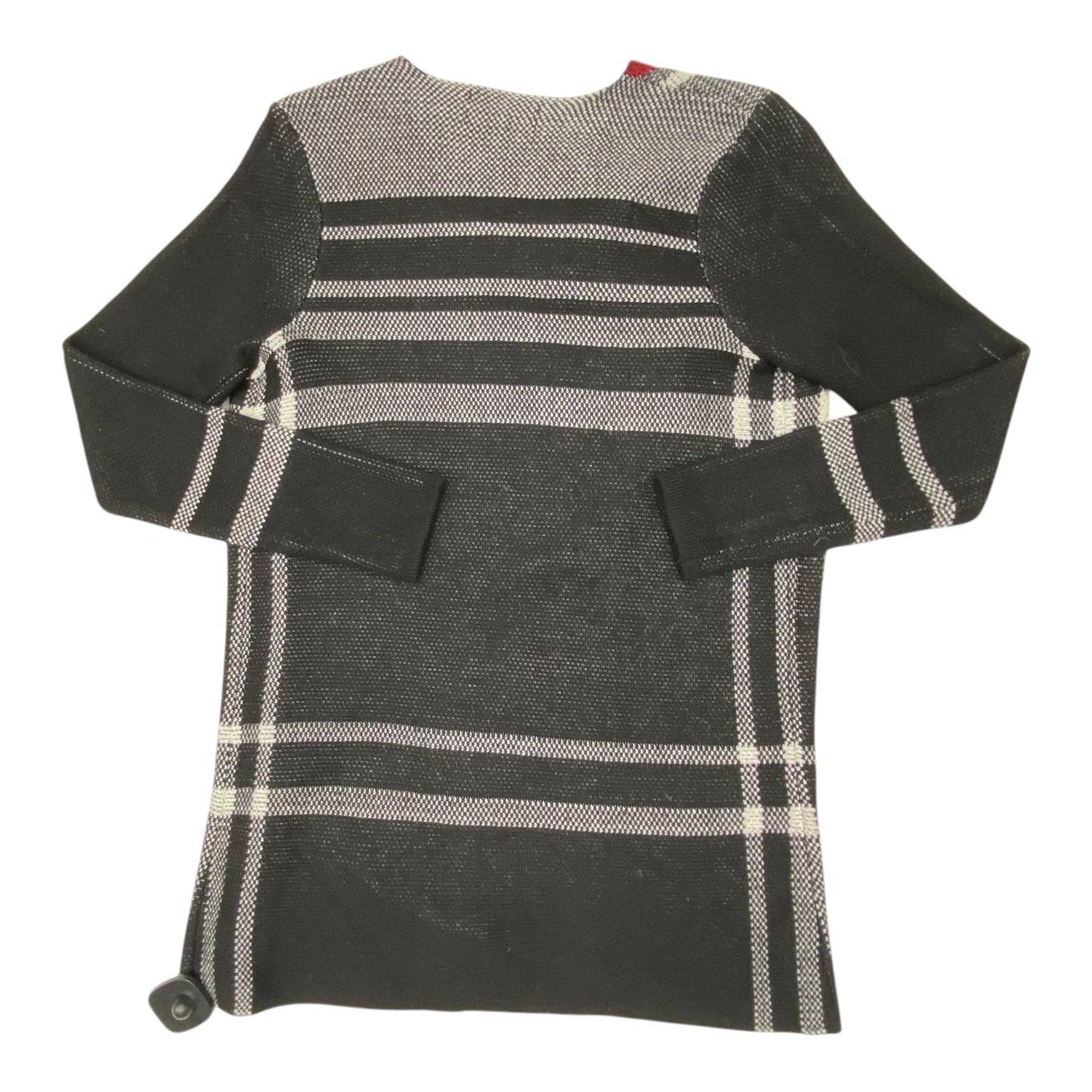 Sweater Cardigan By Charter Club In Plaid Pattern, Size:Sp