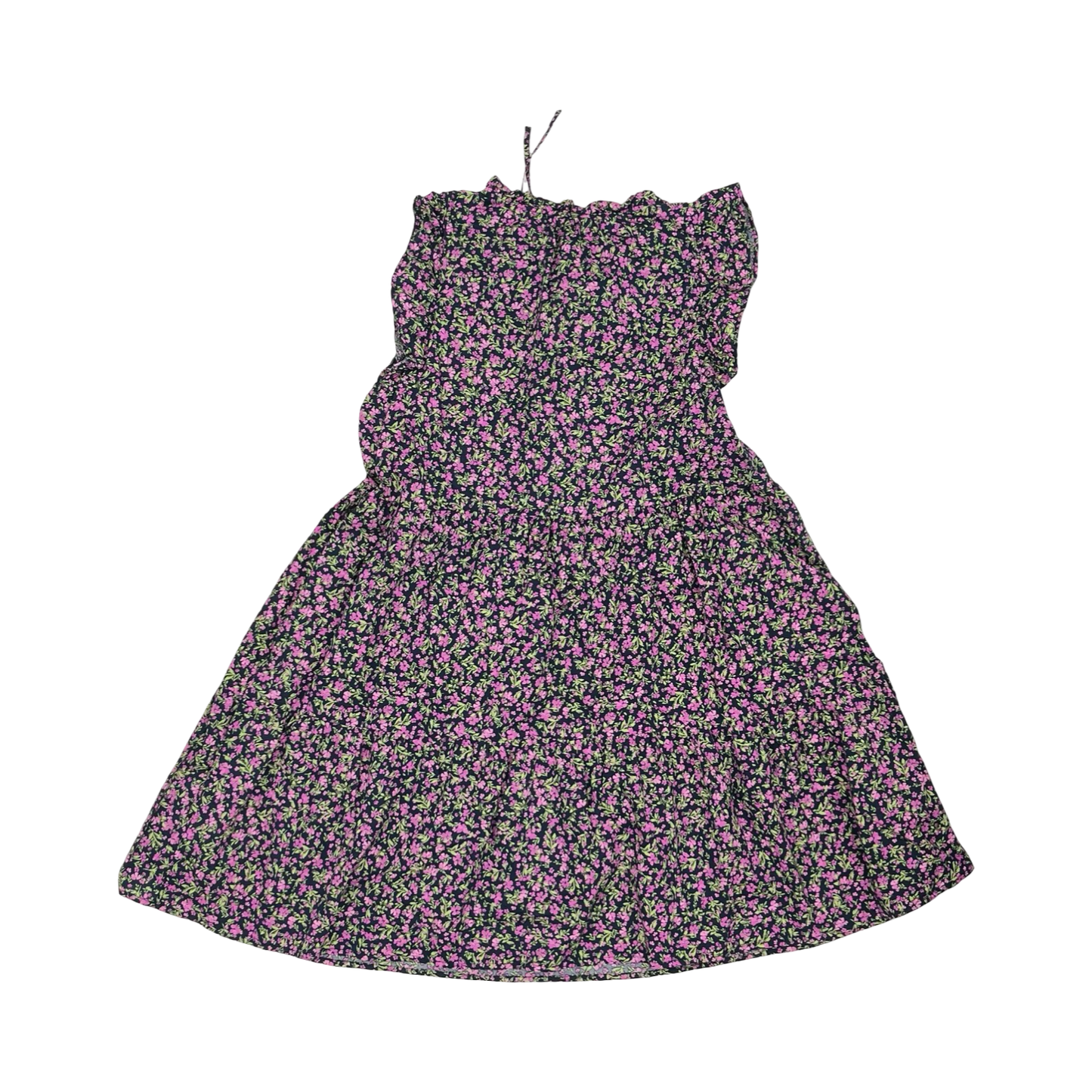 Dress Casual Short By Time And Tru In Floral Print, Size:L