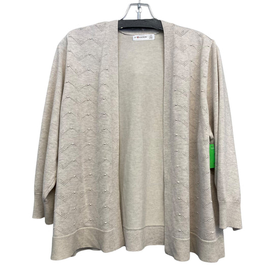 Sweater Cardigan By 89Th And Madison In Beige, Size:L