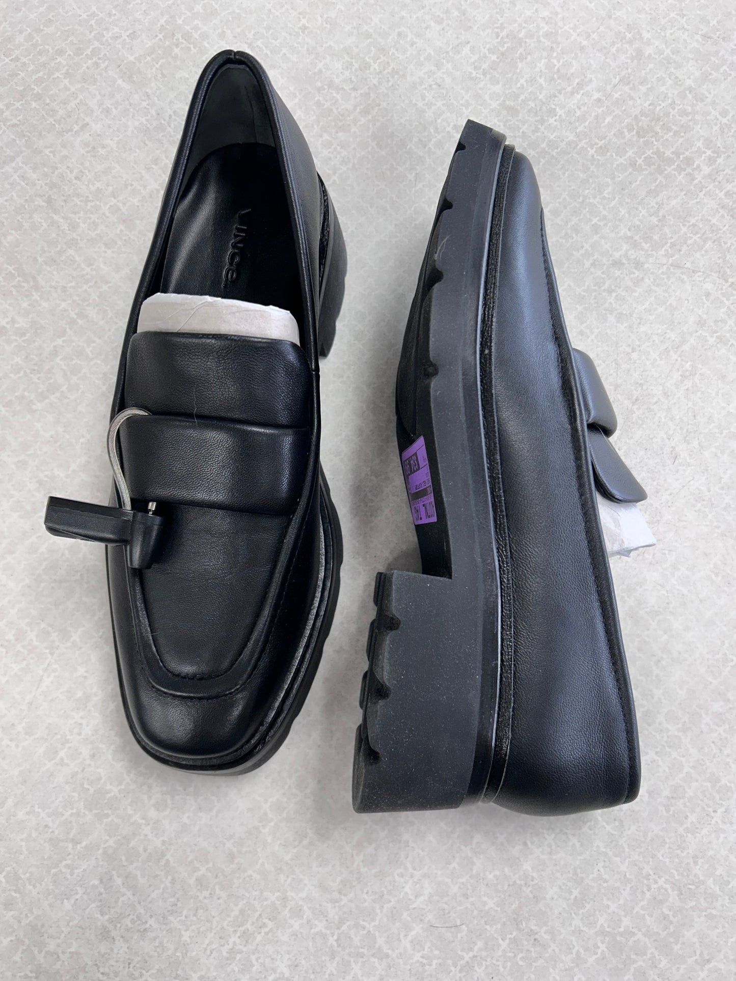 Shoes Heels Platform By Vince In Black, Size:8