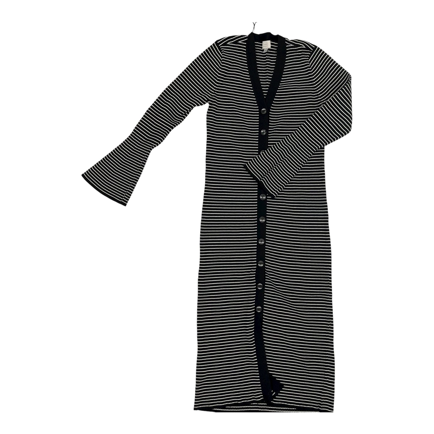 Dress Casual Midi By A New Day In Black & White, Size:L