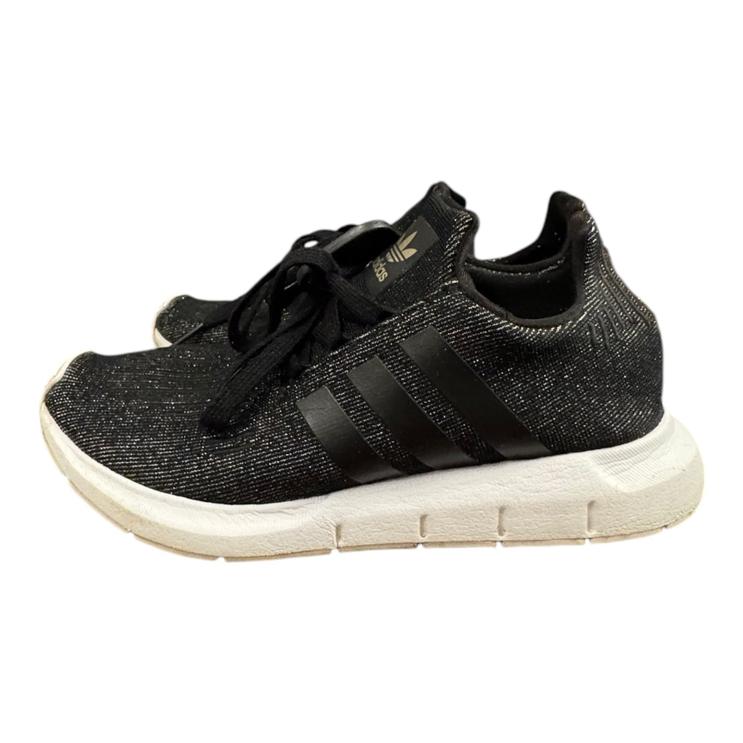 Shoes Athletic By Adidas In Black & Gold, Size:6