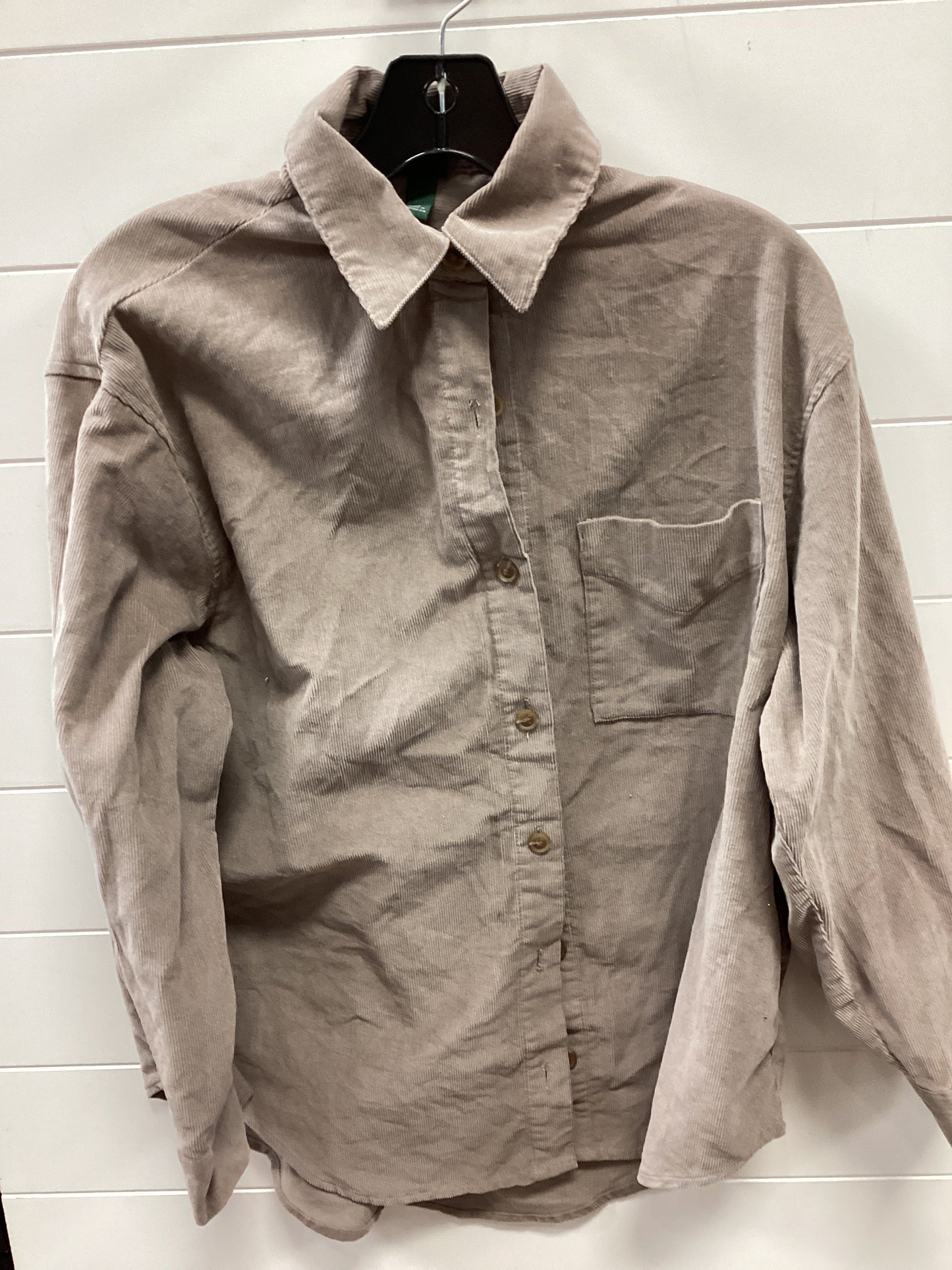 Top Ls By Wild Fable In Taupe, Size:Xs