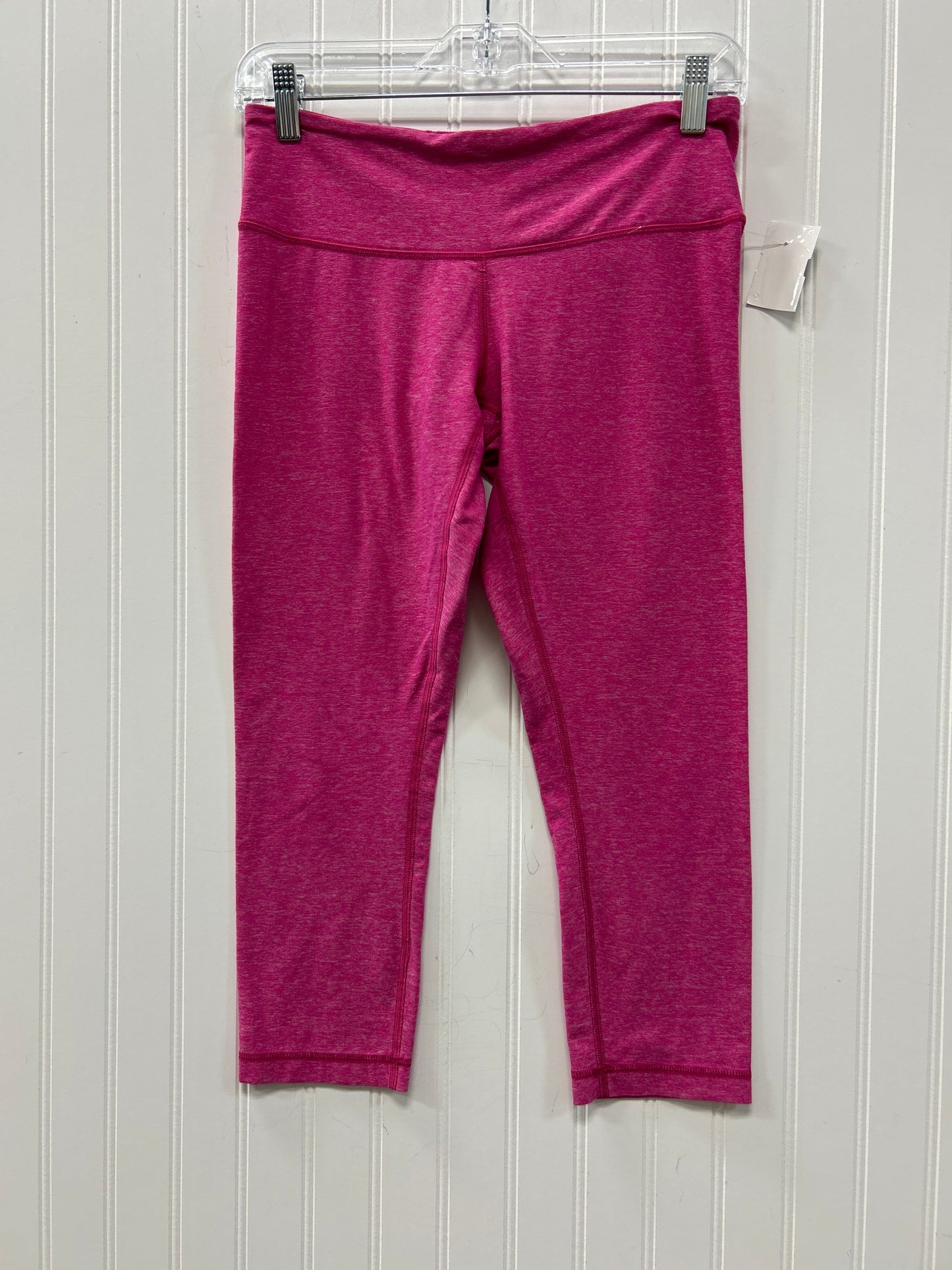Athletic Leggings By Lululemon In Pink, Size:8