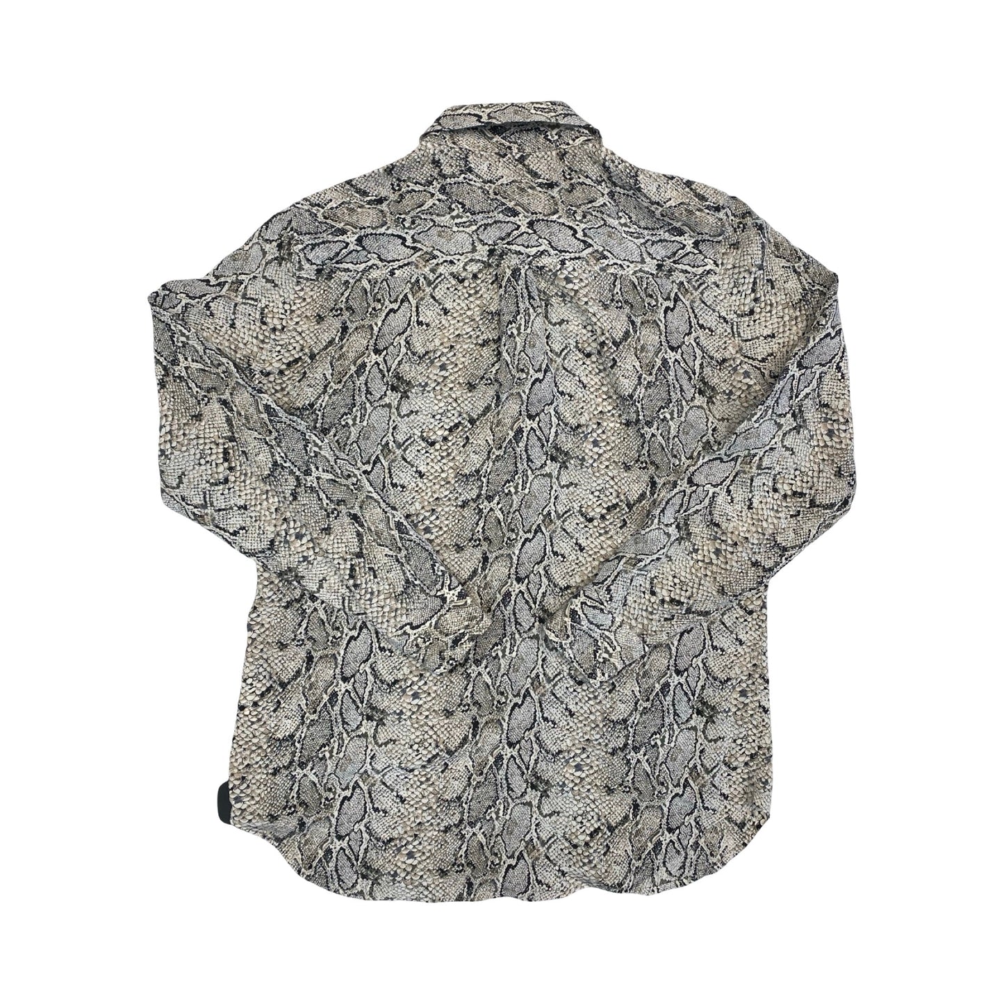 Top Ls By Equipment In Snakeskin Print, Size:M