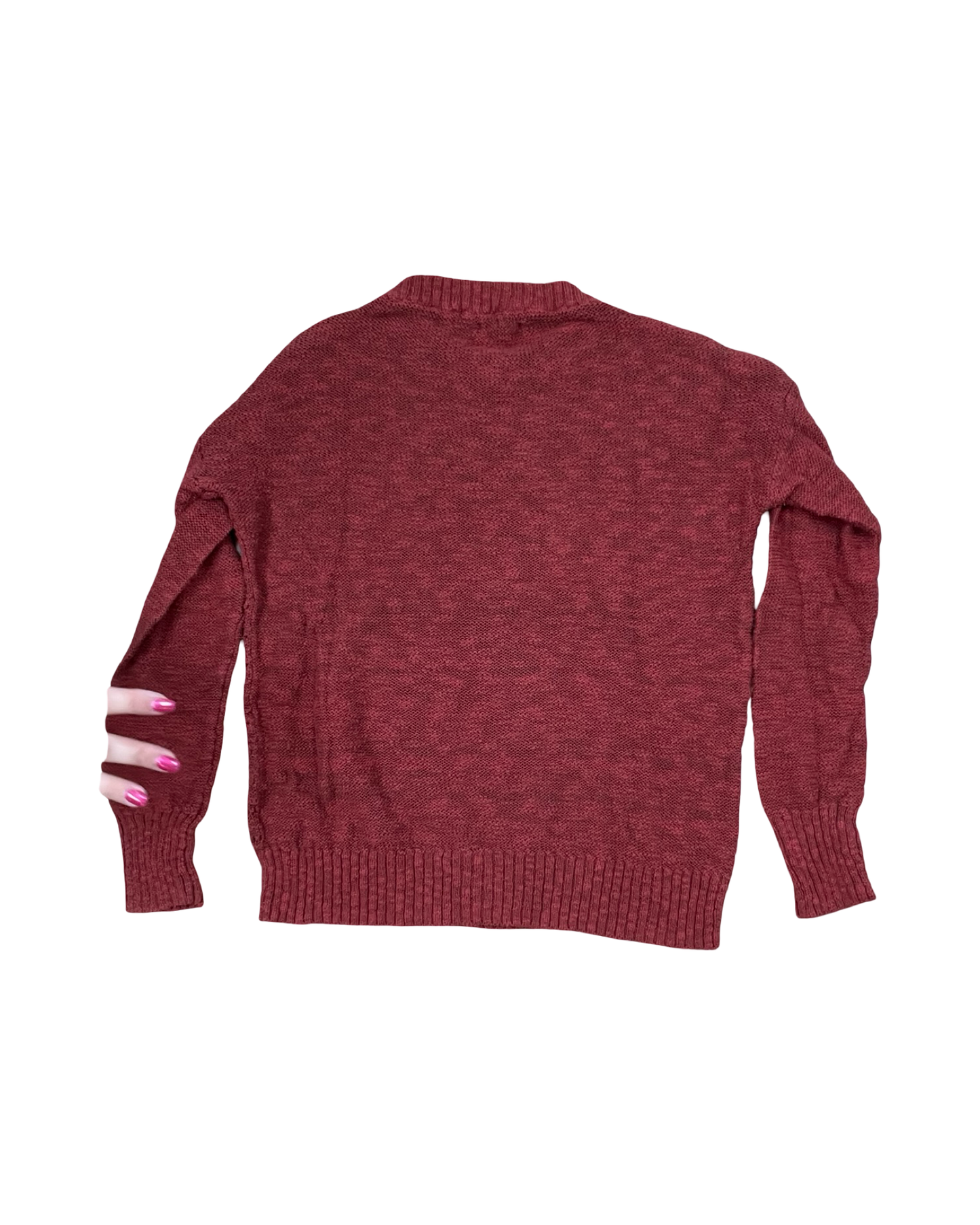 Sweater By Maurices In Red, Size:Xs