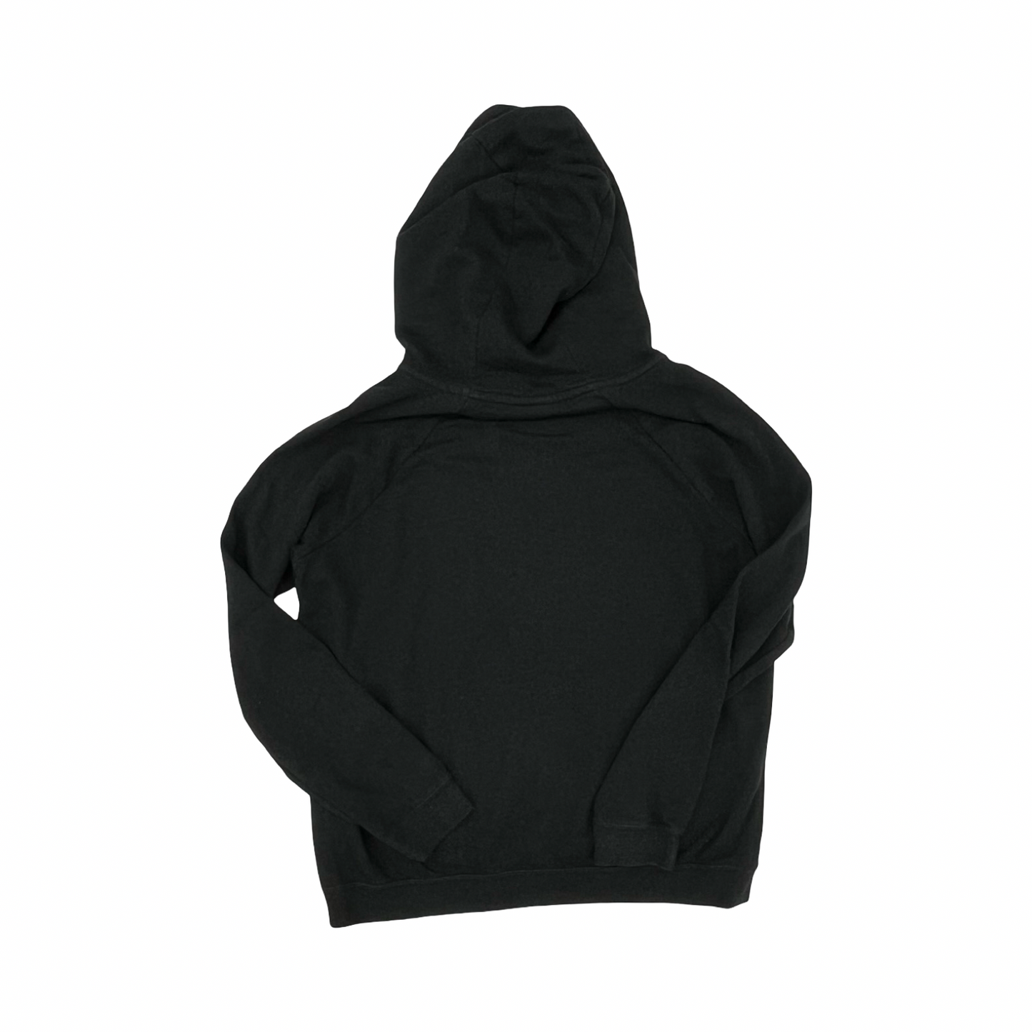 Athletic Sweatshirt Hoodie By Nike Apparel In Black & White, Size:M