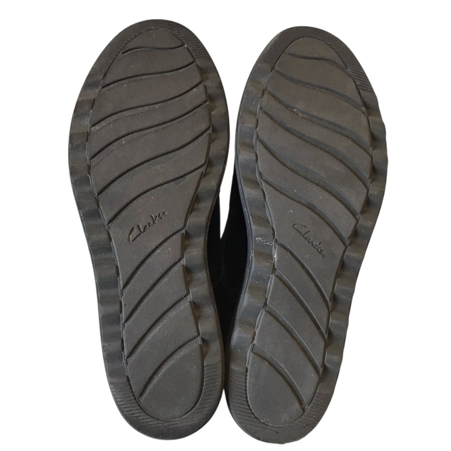 Shoes Flats By Clarks In Black, Size:7