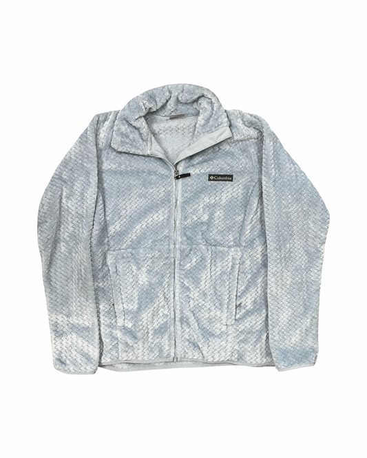 Jacket Fleece By Columbia In Blue, Size:L
