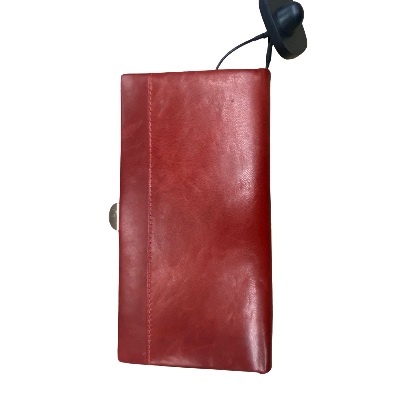Clutch Leather By Lodis In Red, Size:Small