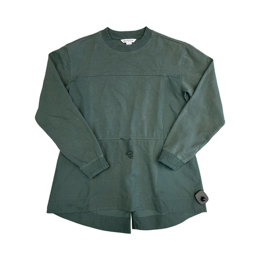 Athletic Sweatshirt Crewneck By Athleta In Green, Size:Xs