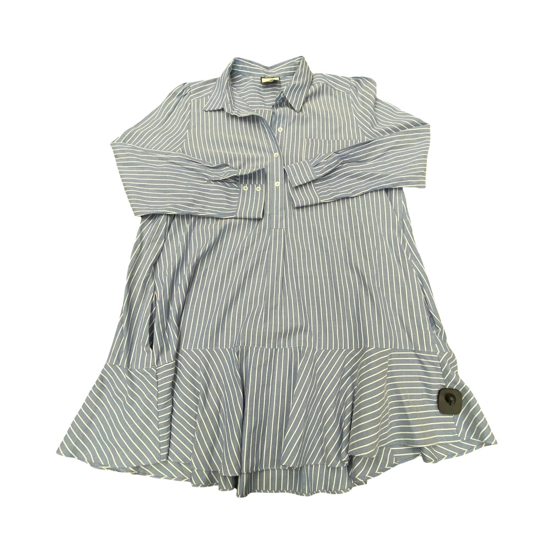 Dress Casual Midi By Tuckernuck In Striped Pattern, Size:Xxl