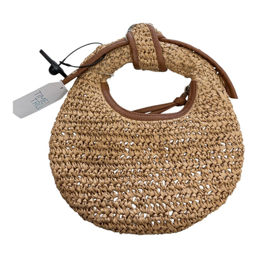 Handbag By Time And Tru In Brown, Size:Small