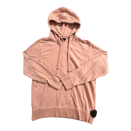 Sweatshirt Hoodie By Banana Republic In Pink, Size:M