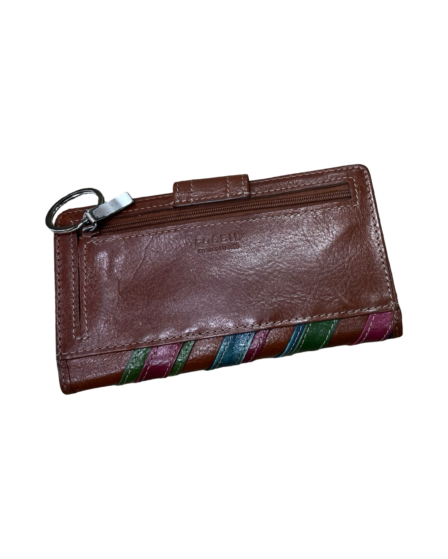 Wallet By Fossil In Brown, Size:Medium