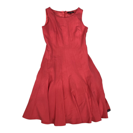 Dress Casual Short By Ellen Tracy In Coral, Size:S