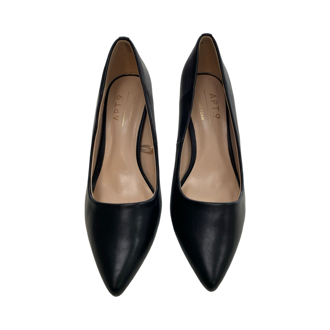 Shoes Heels Kitten By Apt 9 In Black, Size:6