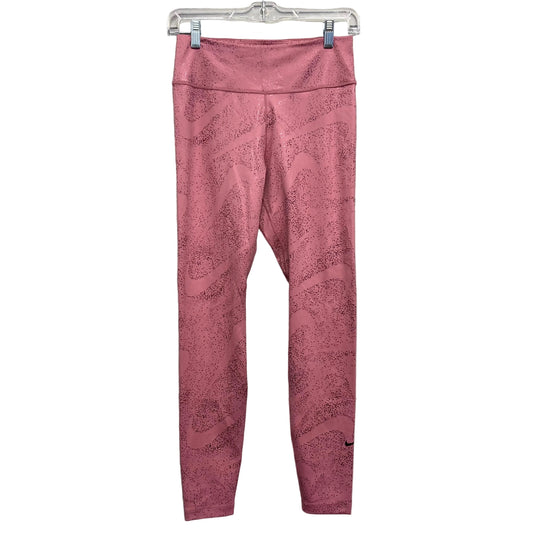 Athletic Leggings By Nike Apparel In Pink, Size:S