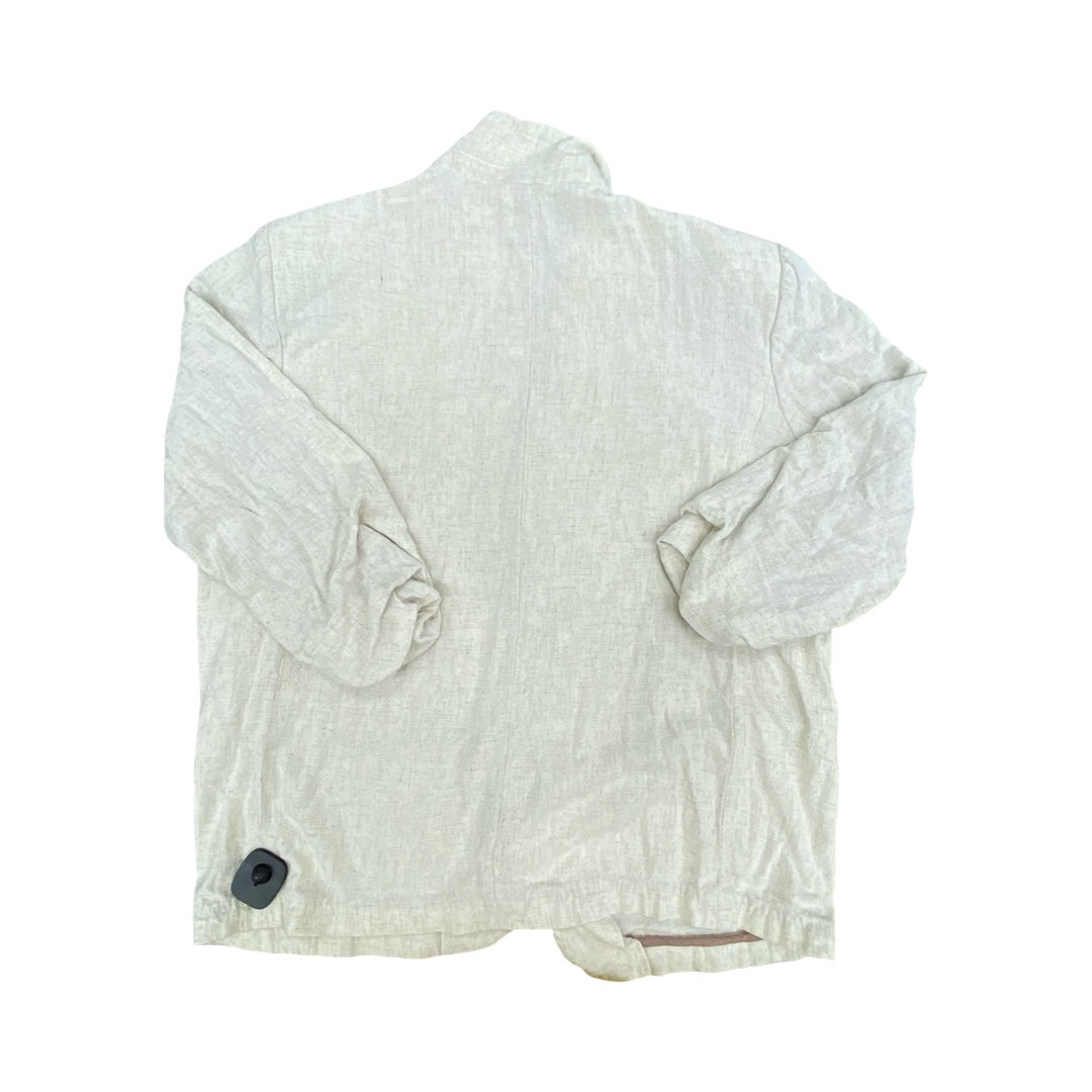 Blazer By Entro In Beige, Size:1X