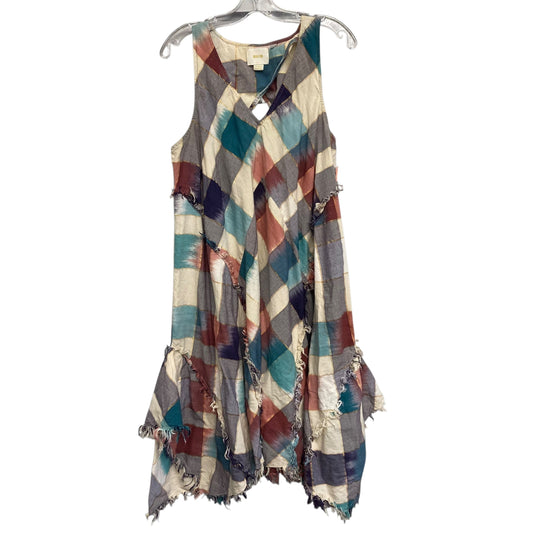 Dress Casual Midi By Maeve In Multi, Size:L
