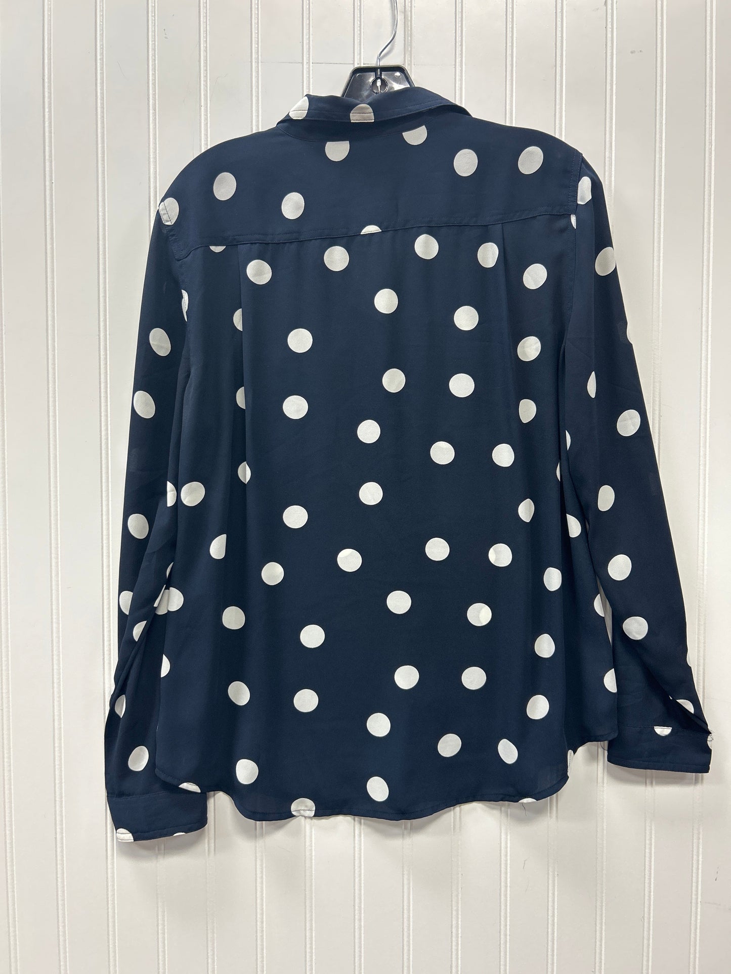 Top Ls By Loft In Navy, Size:M