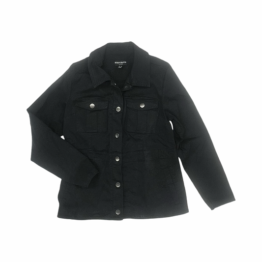 Jacket Utility By Susan Graver In Black, Size:S
