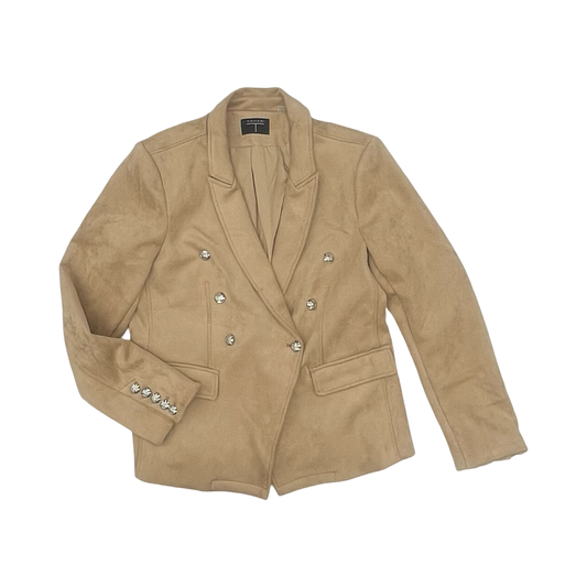 Blazer By Tahari In Tan, Size:L